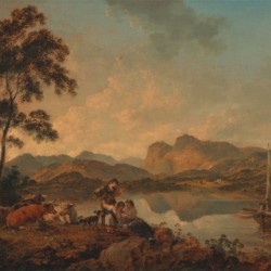 Langdale Pikes from Lowood